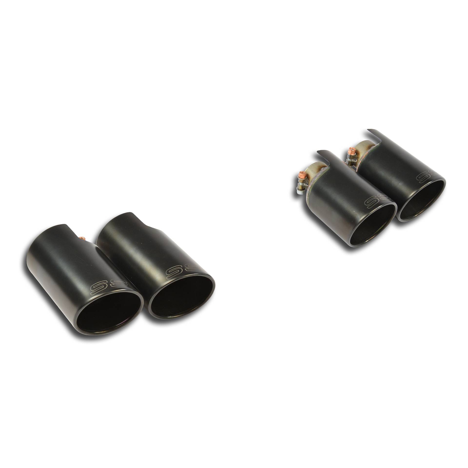 Kit terminali Destro OO100 - Sinistro OO100 Gun Metal Grey